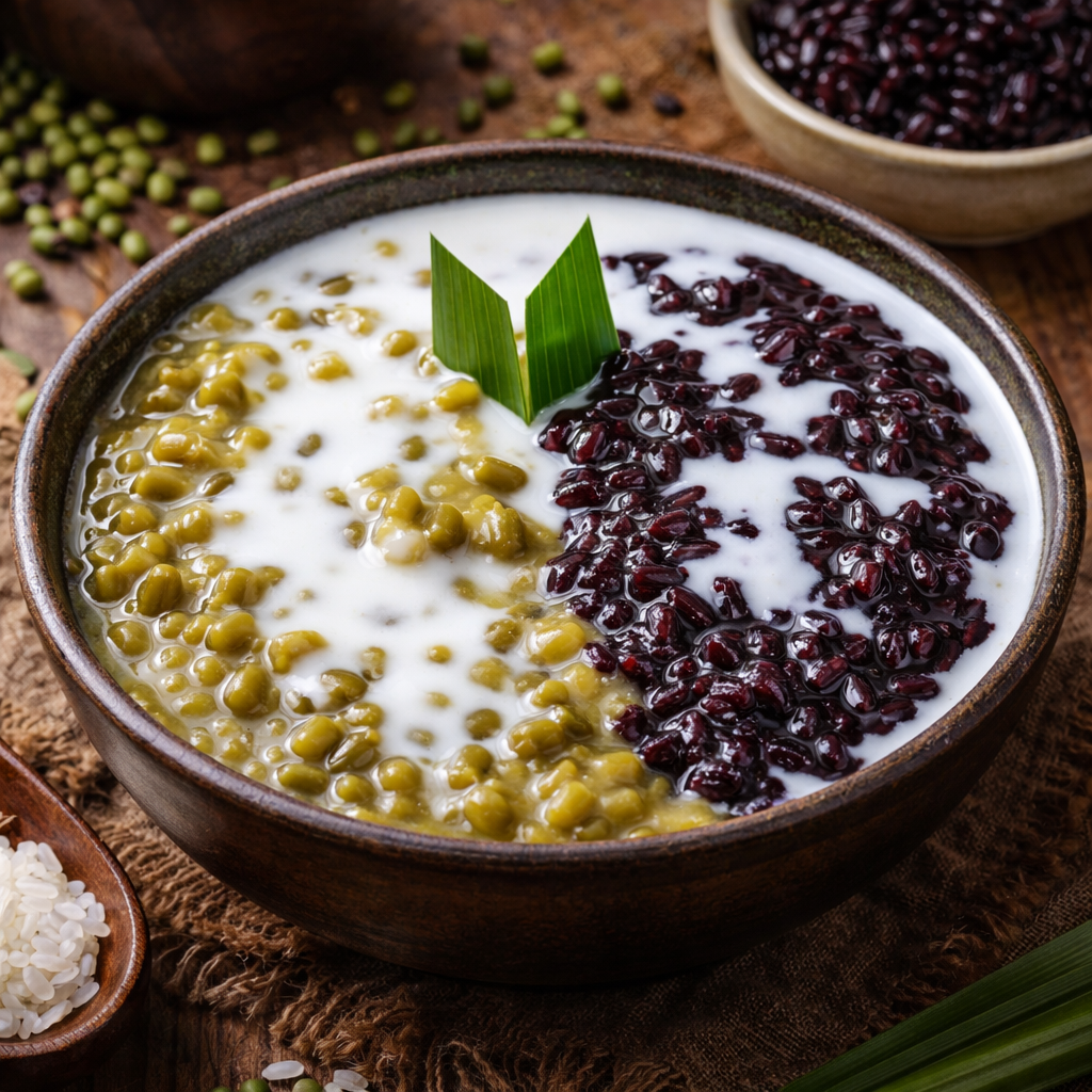 Bubur Kacang Hijau Ketan Hitam