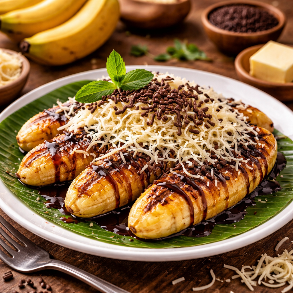 Pisang Bakar Keju